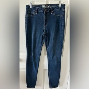 Rewash Women's Deep Indigo Skinny Jeans